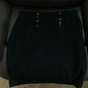 Ann Taylor ladies black dress skirt